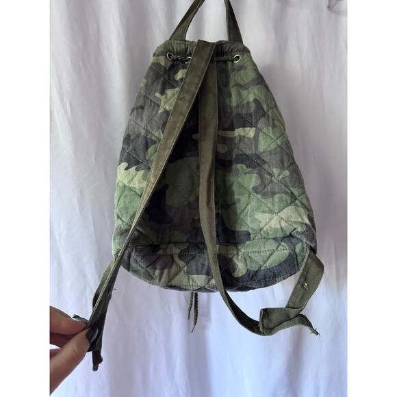 Stephen Joseph Quilted Camouflage Backpack - Picture 7 of 10